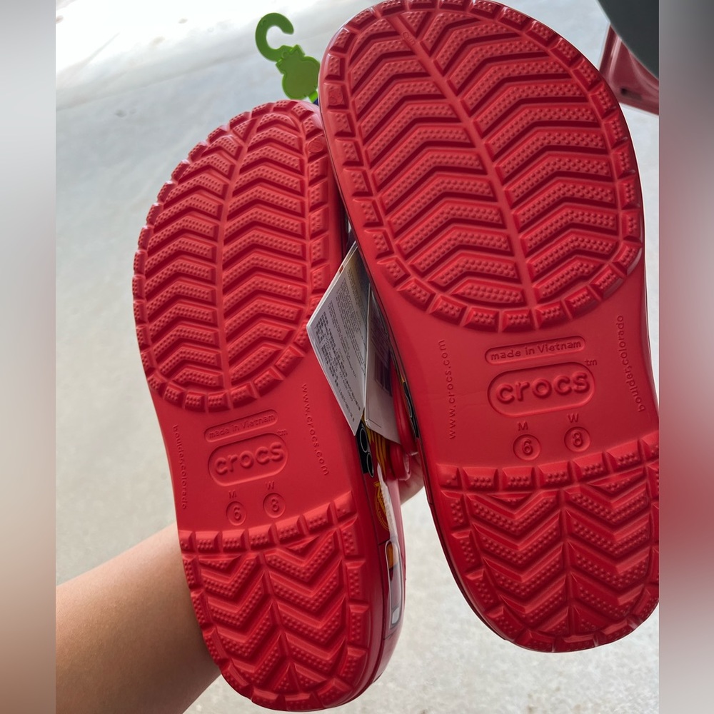 Lightning McQueen crocs